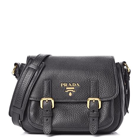 prada vitello daino messenger bag black|prada vitello daino messenger bag.